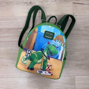 Loungefly X Pixar Toy Story Rex Little Arms Mini Backpack
